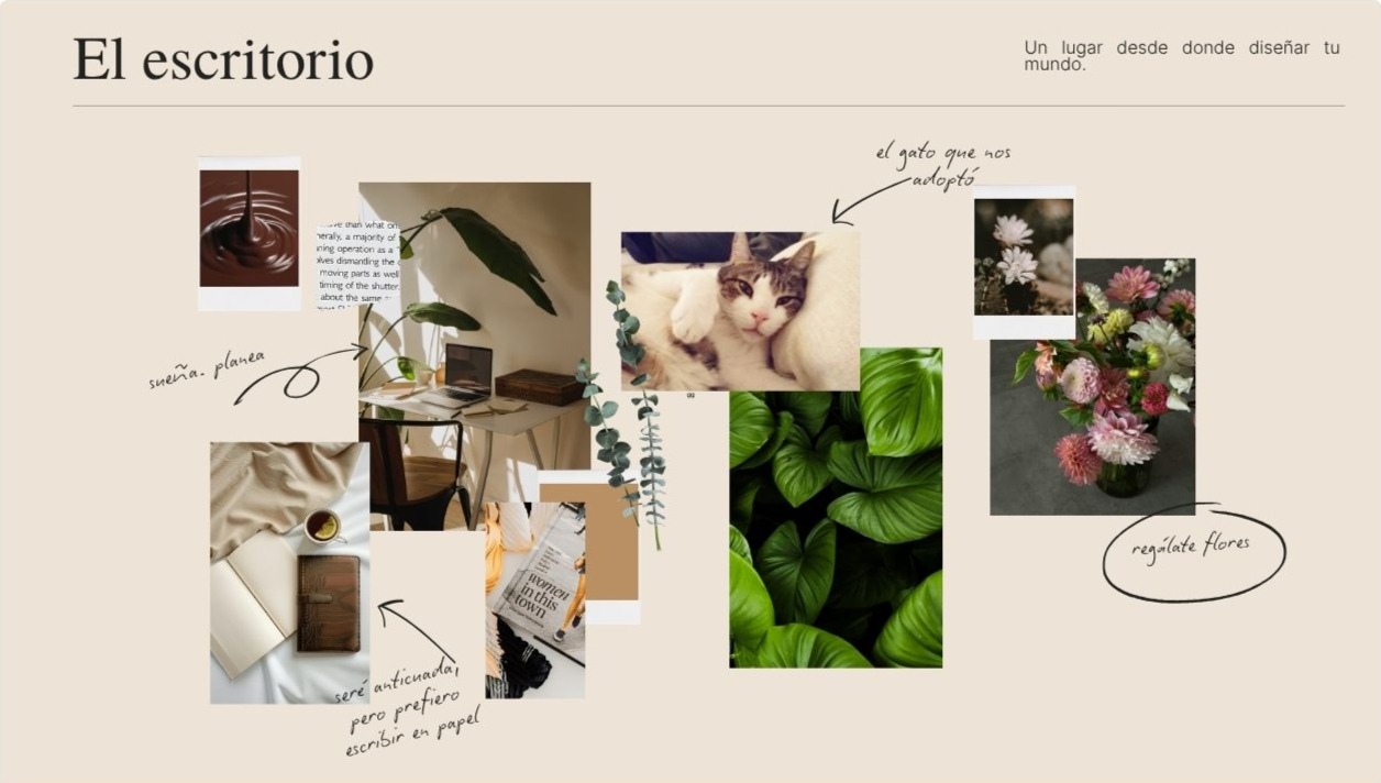 El escritorio